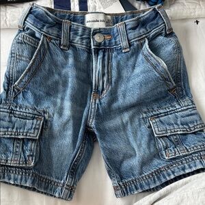 Abercrombie Kids Light Blue Cargo Shorts